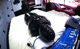 Black Rubber Inflatable Session