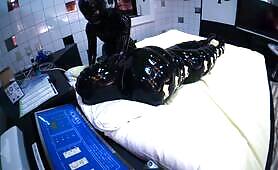 Black Rubber Inflatable Session